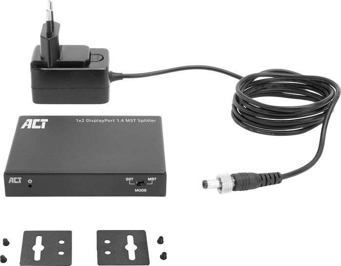 ACT 1x2 DisplayPort 1.4 MST Splitter accessoire