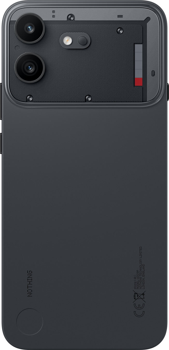Nothing Phone (4b) 128GB Zwart 5G achterkant