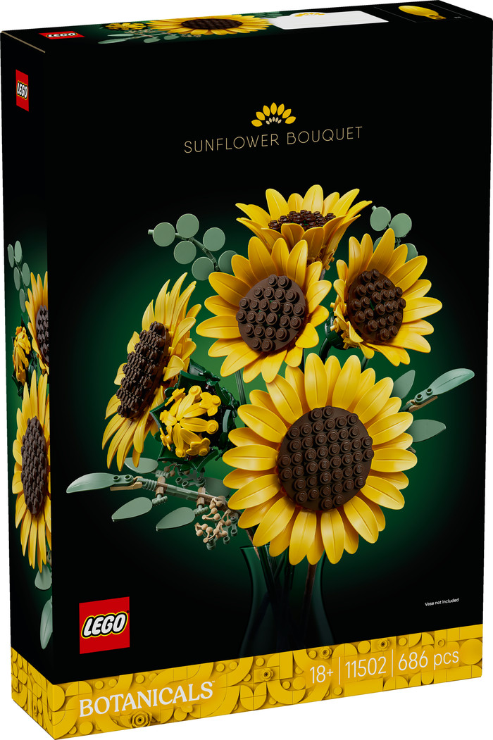 LEGO Botanicals Boeket met Zonnebloemen 11502 verpakking