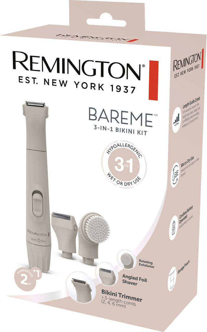 Remington BareMe 3-in-1 Bikini Kit WPG310 verpakking