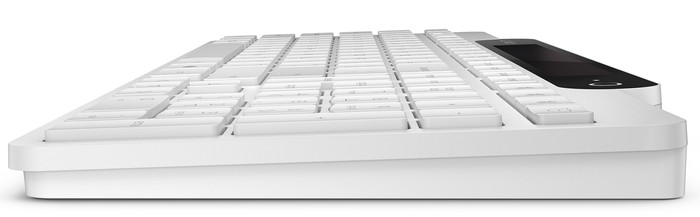 Lenovo 800 Self-Charging Bluetooth Toetsenbord QWERTY Wit rechterkant