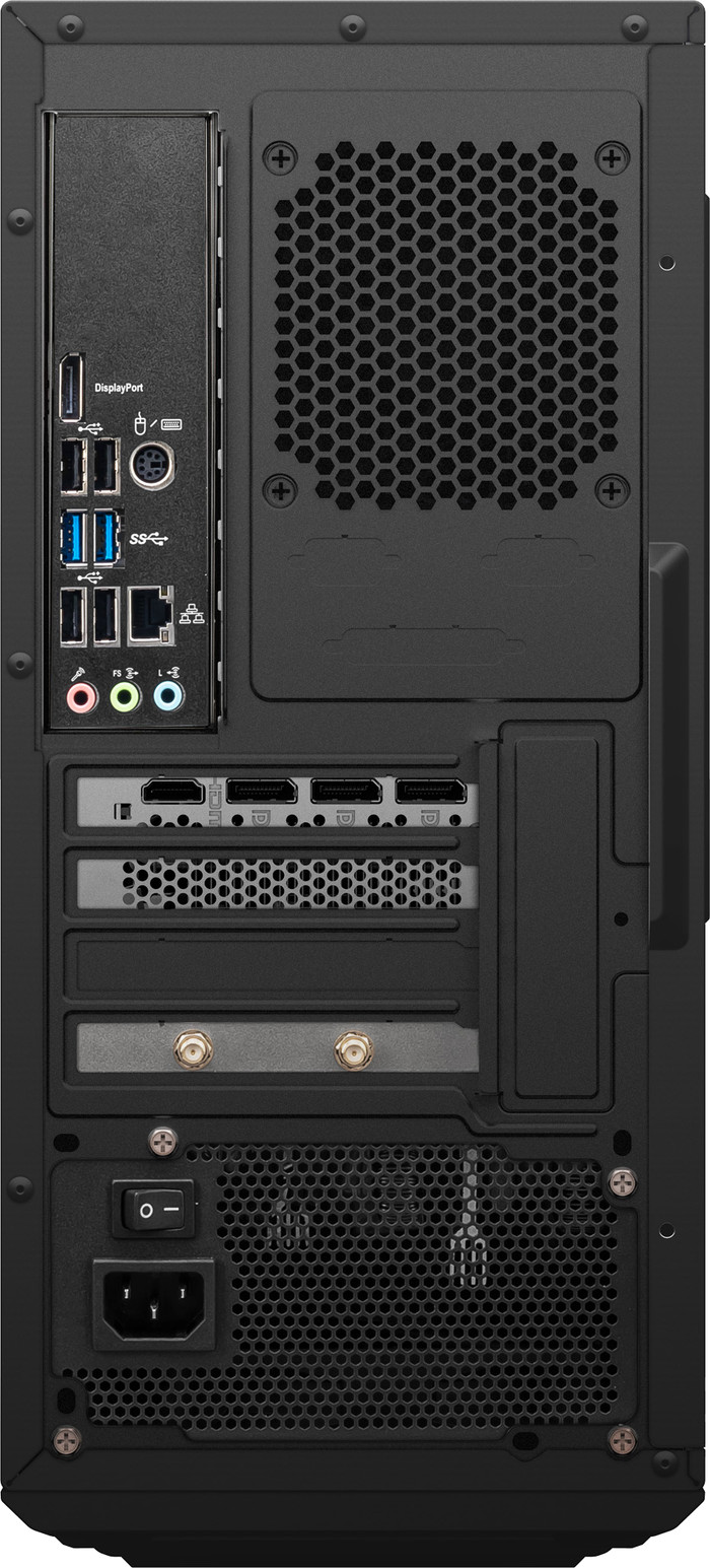 MSI MAG Infinite S3 14NVM7-102EU achterkant