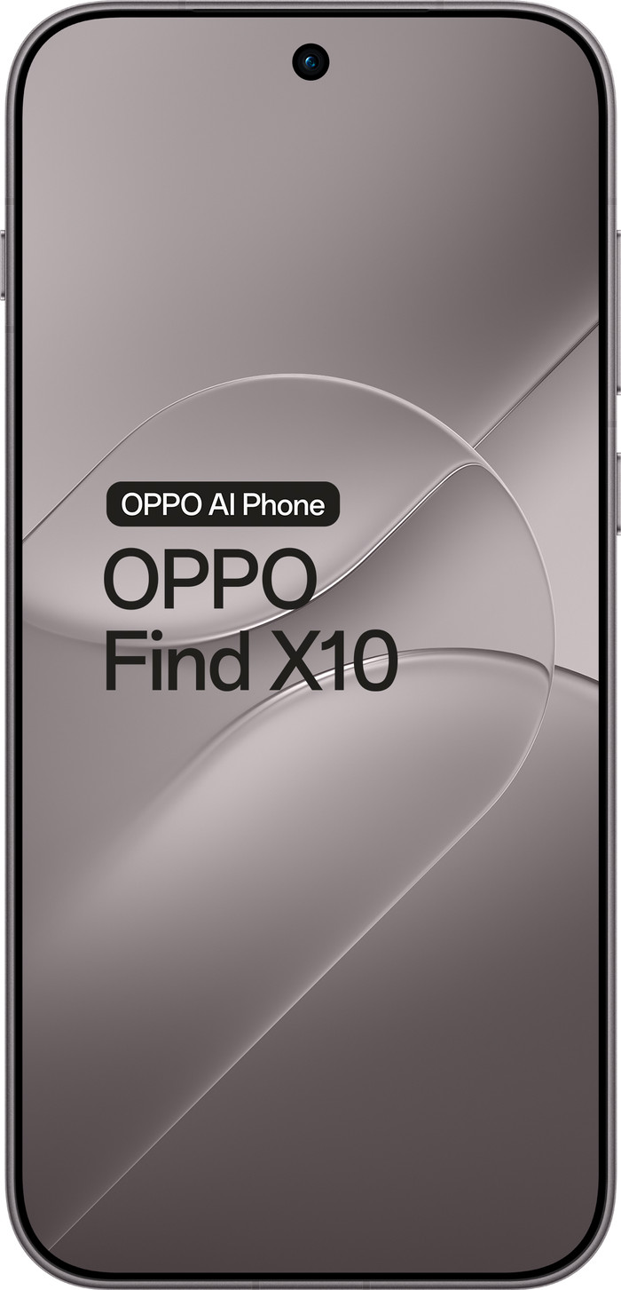 OPPO Find X10 256GB Grijs 5G voorkant