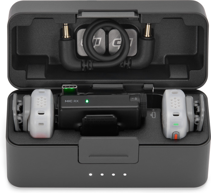 DJI Mic Mini 2S Charging Case binnenkant