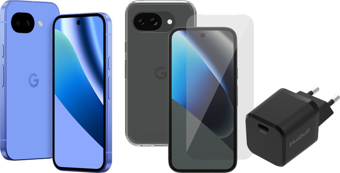 Google Pixel 10a 128GB Blauw 5G + Compleet Accessoirepakket Main Image
