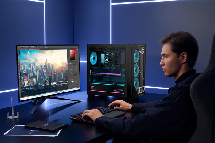 ASUS ROG GM700TZ-R9700X161W product in gebruik