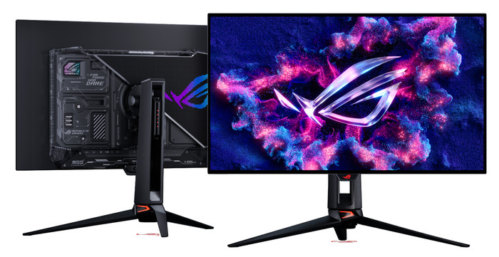ASUS ROG Swift PG32UCWM OLED voorkant