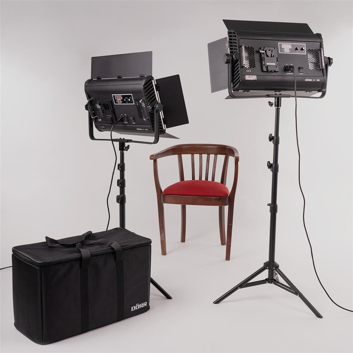 Dörr LED Continuous Light Kit DLP-70W product in gebruik