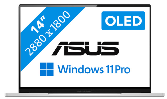 ASUS ExpertBook Air 14'' OLED A7406CMA-3Y256-SNL QWERTY Main Image