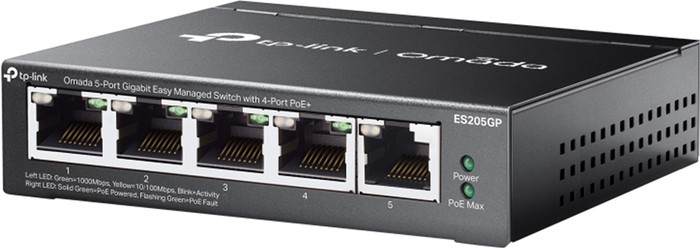 TP-Link Omada ES205GP rechterkant