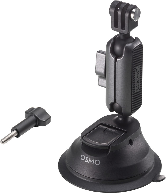 DJI Osmo Action Suction Cup Mount linkerkant