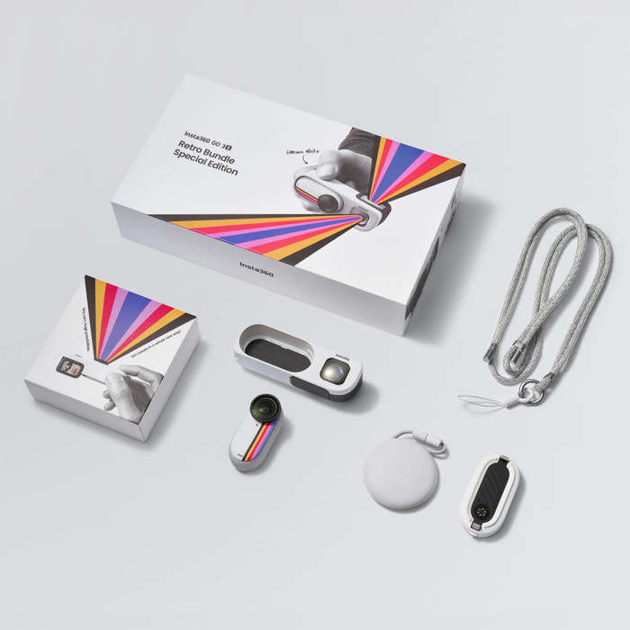 Insta360 GO 3S Retro Bundle Wit 64GB accessoire