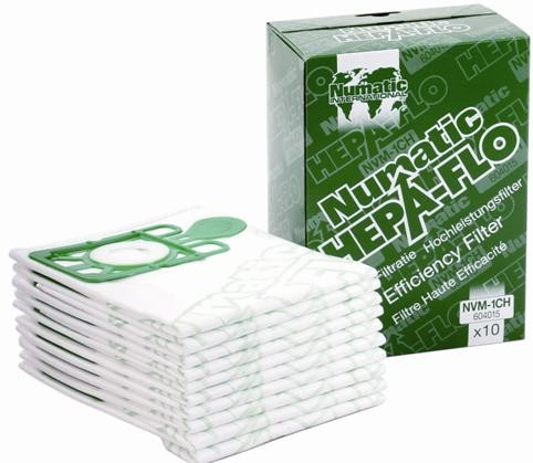 Numatic Hepa-Flo NVM-1CH (10 stuks) voorkant