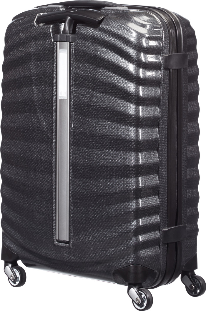 Samsonite Lite-Shock Spinner 75cm Black back