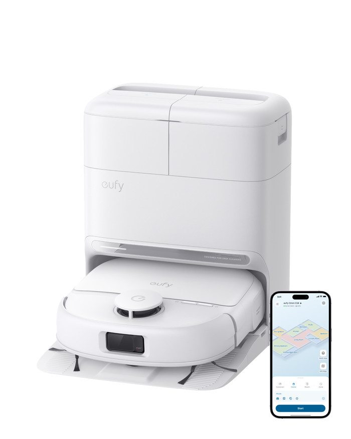 Eufy Omni C28 Wit rechterkant