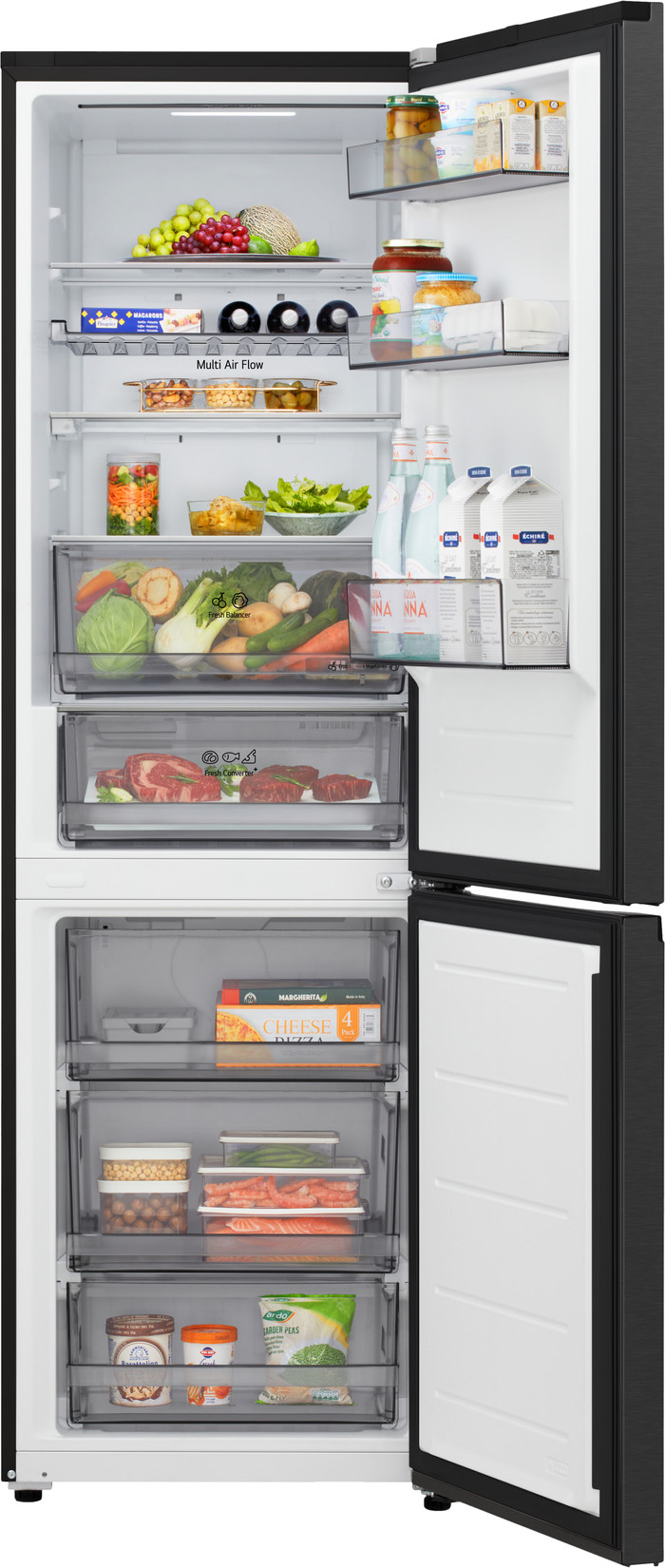 LG GBBS312AEV binnenkant