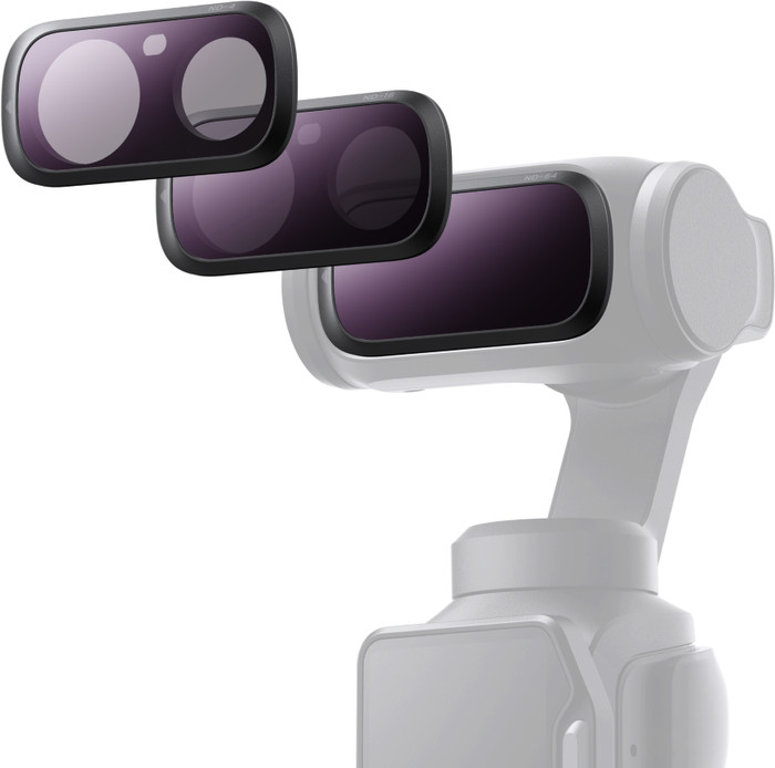 Insta360 ND Filter Set (ND4/ND16/ND64) voor Luna Ultra product in gebruik