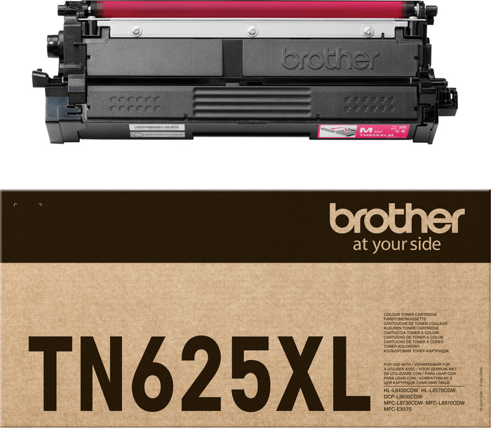 Brother TN-625 XL toner magenta verpakking