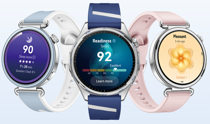 Huawei Watch GT 7 46 mm Blauw product in gebruik