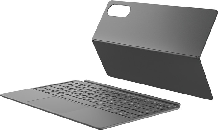 Lenovo Idea Tab Pro Gen 2 Toetsenbord Hoes QWERTY Grijs voorkant