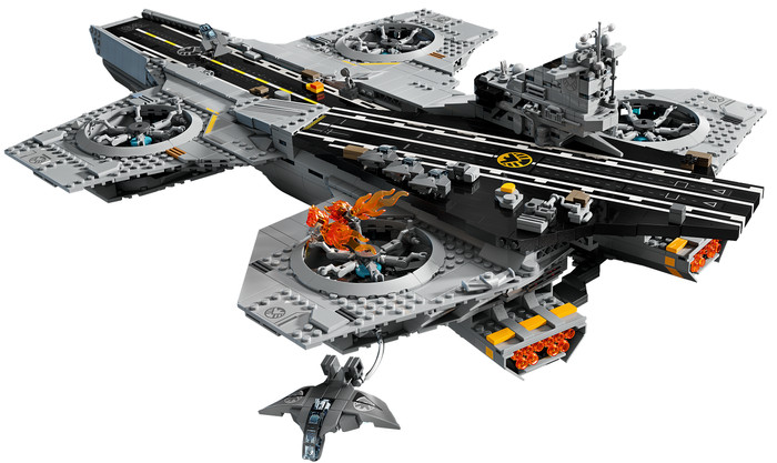 LEGO Marvel S.H.I.E.L.D. Helicarrier 76354 voorkant