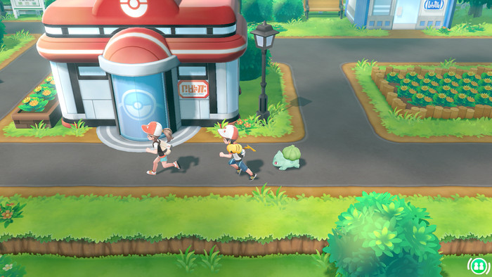 Pokemon Let's Go Pikachu Nintendo Switch product in gebruik
