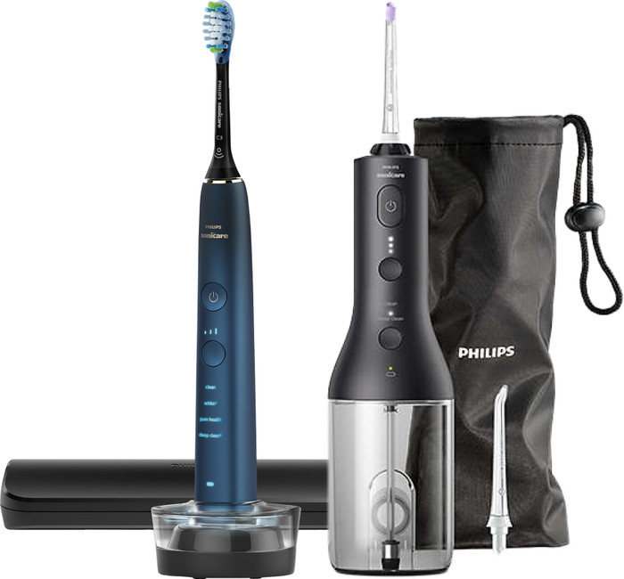 Philips Sonicare DiamondClean 9000 HX9911/88 + Power Flosser Zwart Main Image
