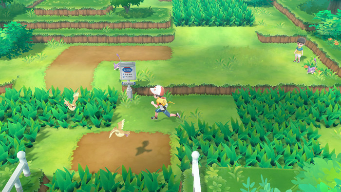 Pokemon Let's Go Pikachu Nintendo Switch product in gebruik