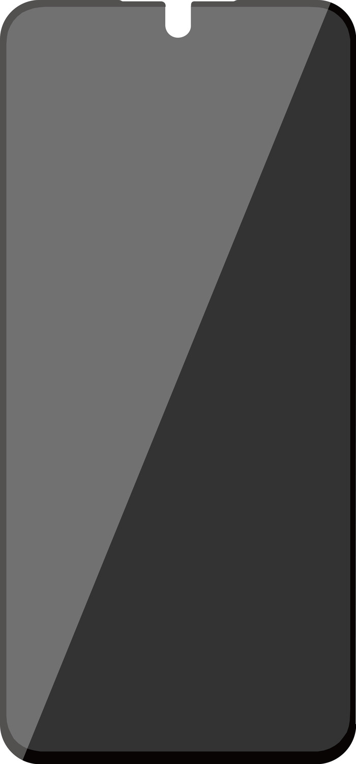 BlueBuilt Samsung Galaxy A57 Privacy Filter Screenprotector Glas voorkant