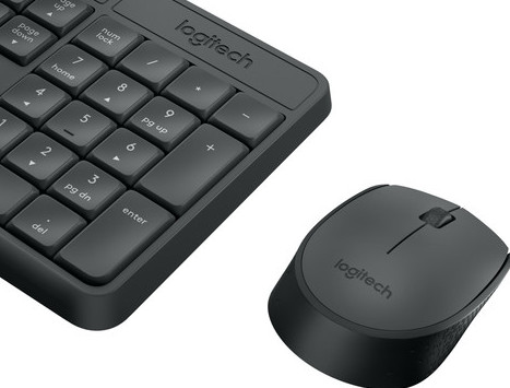 Logitech MK235 Wireless Keyboard and Mouse AZERTY detail