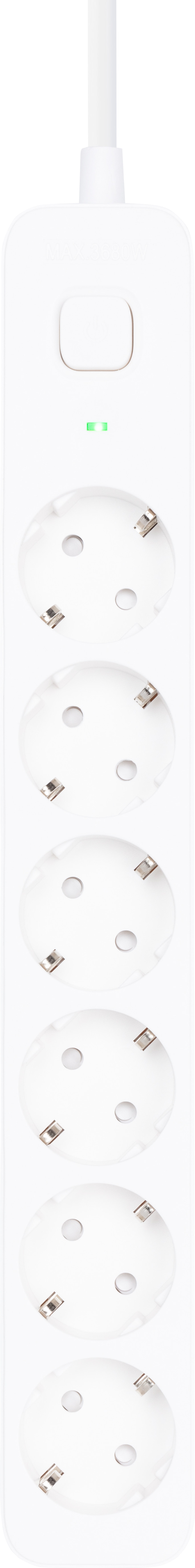 BlueBuilt Stekkerdoos 6-voudig 3 meter Wit Main Image