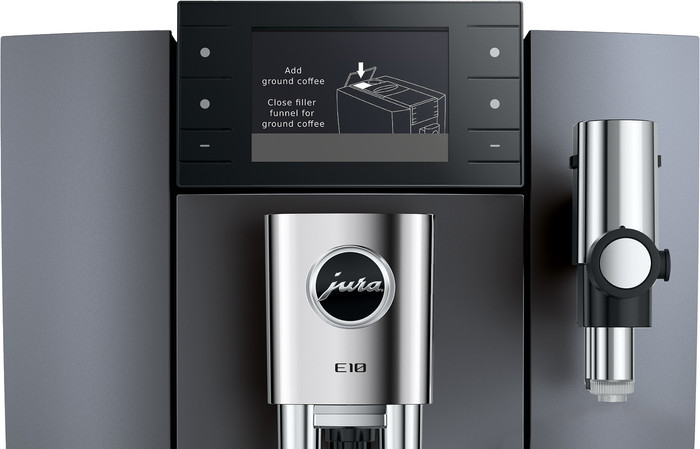 JURA E10 Onyx Grey (EA) detail