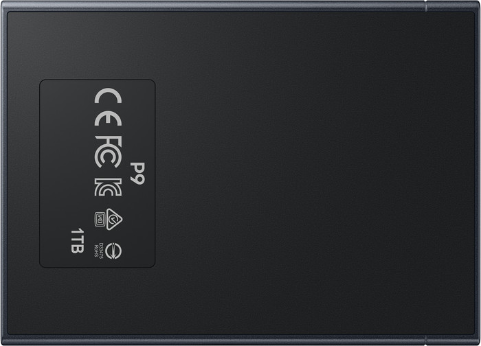 Samsung P9 Portable SSD 1TB back