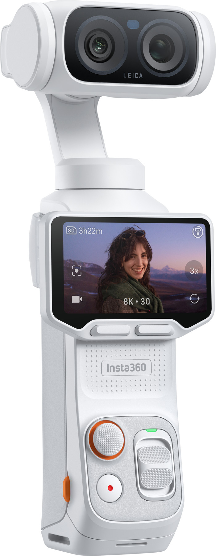 Insta360 Luna Ultra Creator Bundle Wit rechterkant
