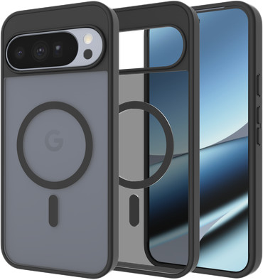 Just in Case Google Pixel 11 Pro XL / 10 Pro XL Back Cover met Magneet Zwart binnenkant