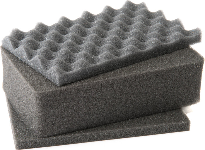 Pelicase 1120 black with Pick 'n Pluck Foam accessory