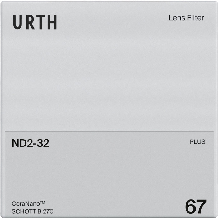 Urth 82mm ND2-32 (1-5 Stop) Variable ND Lens Filter (Plus) packaging