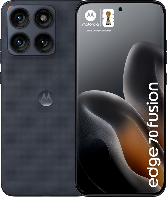 Motorola Edge 70 Fusion 256GB Zwart 5G Main Image