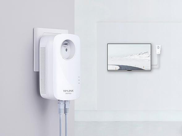 TP-Link TL-WPA8635P KIT WiFi 1200Mbps 2 adapters left side