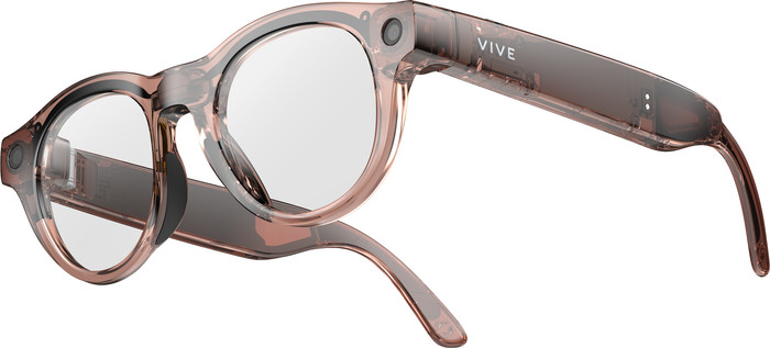 HTC VIVE Eagle AI Bril Photochromic Rond Bruin rechterkant