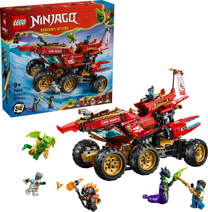 LEGO Ninjago Land-Bounty 71869 rechterkant