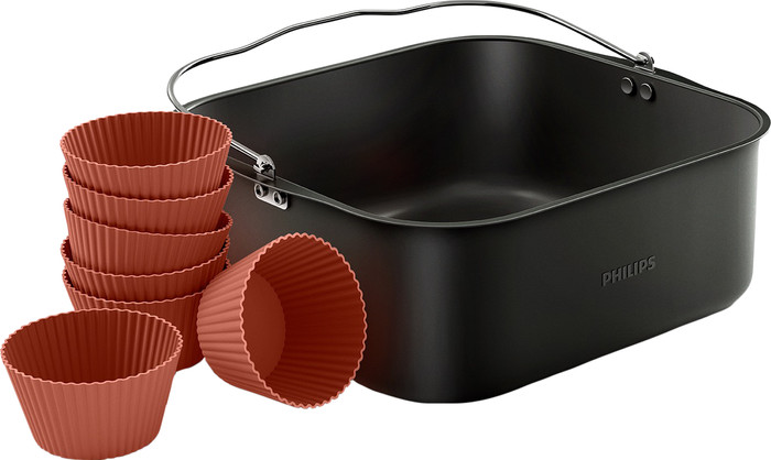 Philips Airfryer Accessoires Bakblik met 7 muffinvormen NX1111/00 Main Image