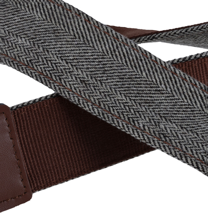 Rollei Camera Strap Bruin detail