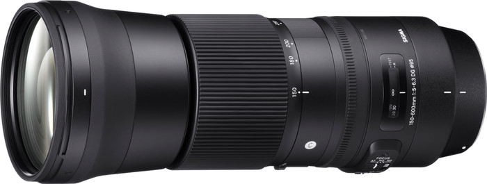 Sigma 150-600mm f/5-6.3 DG OS HSM C Canon top