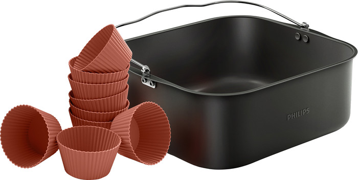 Philips Airfryer Accessoires Bakblik met 9 muffinvormen NX1131/00 Main Image