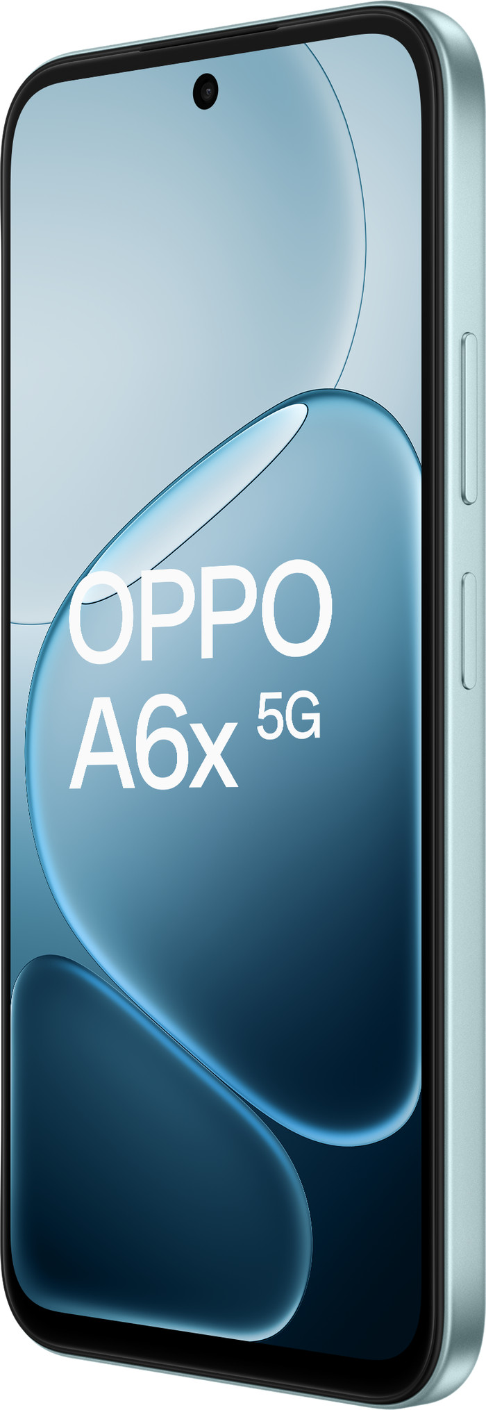 OPPO A6x 128GB Blauw 5G voorkant