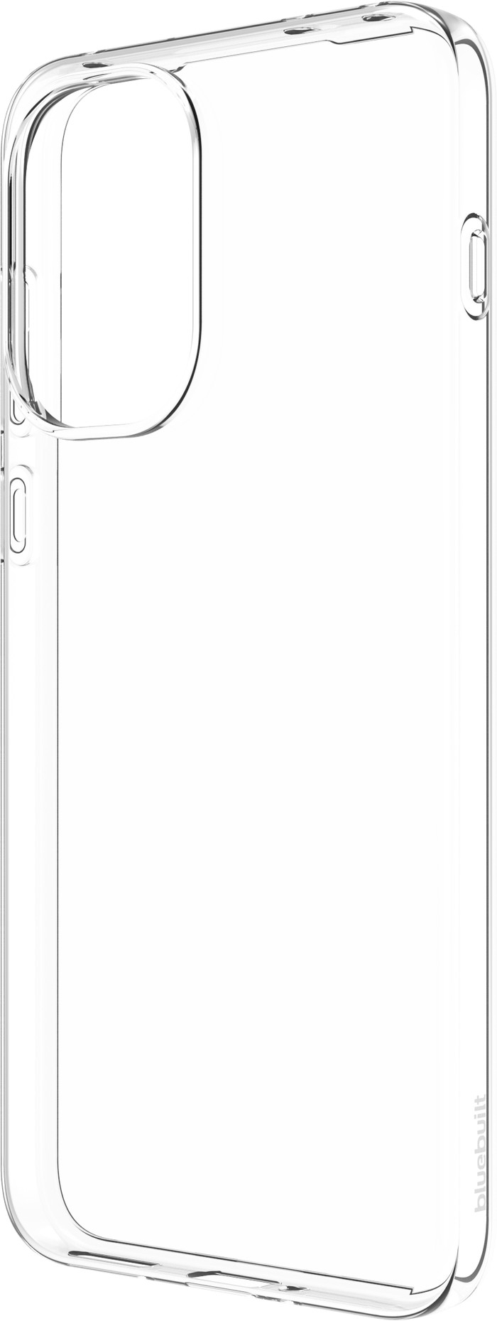 BlueBuilt OnePlus 15R Back Cover Transparant rechterkant