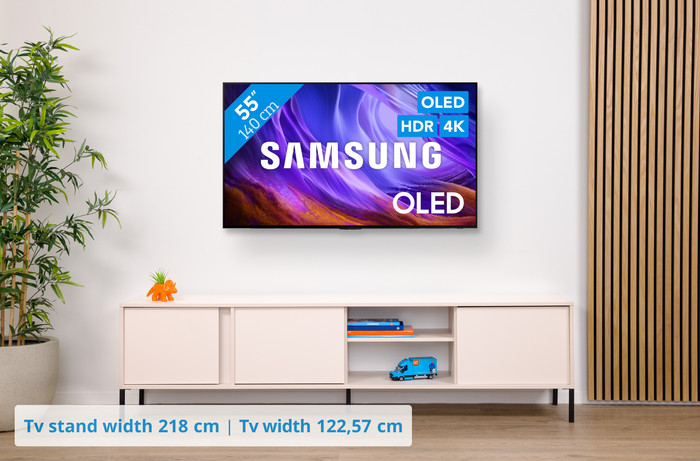 Samsung OLED 55 inches S83H (2026) + Samsung HW-S60D Black (2024) visual Coolblue 1