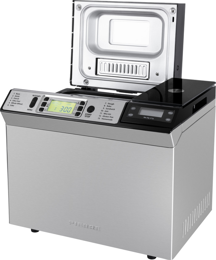 Pierre Broodbakmachine PBM9000 binnenkant
