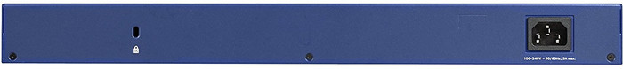 Netgear GS724TP achterkant